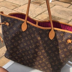 Large Louis Vuitton Never Full